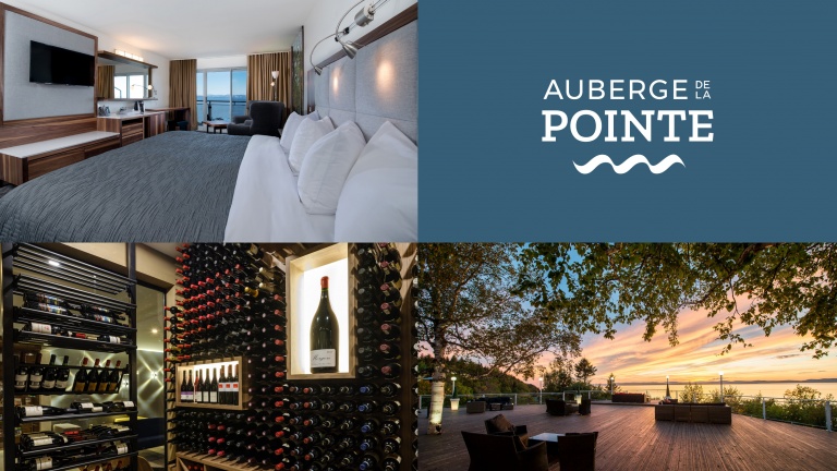 Gagnez un forfait Repos Repas pour 2 personnes au Pavillon de la Mer de l’Auberge de la Pointe de Rivière-du-Loup!