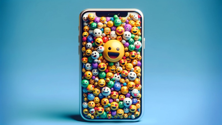 Des autocollants personnalisés en combinant des emojis sur iPhone