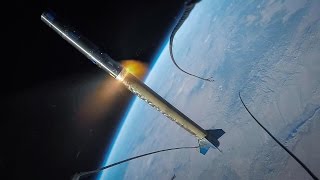 Des GoPro fixées à une fusée nous font vivre une immersion dans l'espace