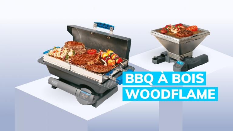Découvrez les BBQ au bois franc de Woodflame