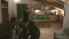 Un orchestre en bouteilles de bière