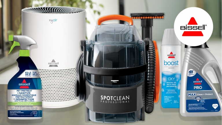 Gagnez un ensemble pour le nettoyage professionnel de chez Bissell Canada!