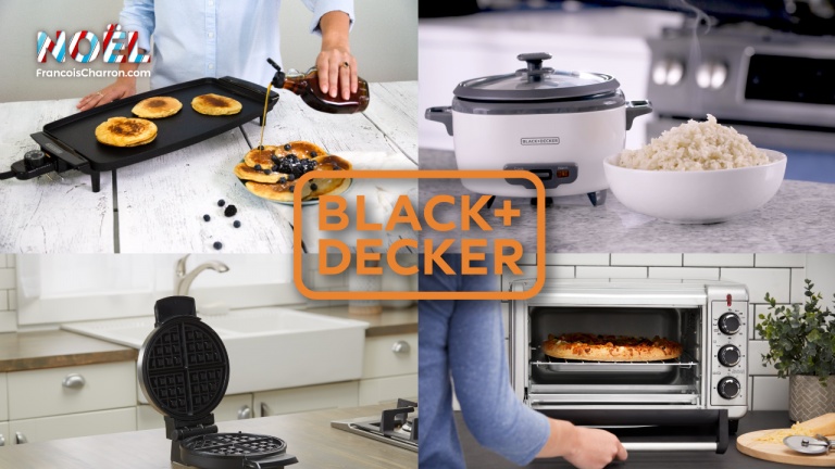 Gagnez un ensemble de petits électroménagers pour la cuisine de Black and Decker!