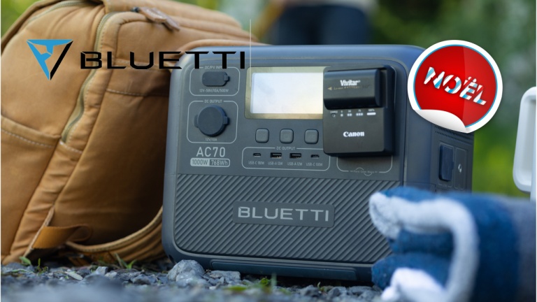 Gagnez le concentré d'efficacité portable Bluetti AC70!