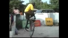 Acrobaties à vélo!