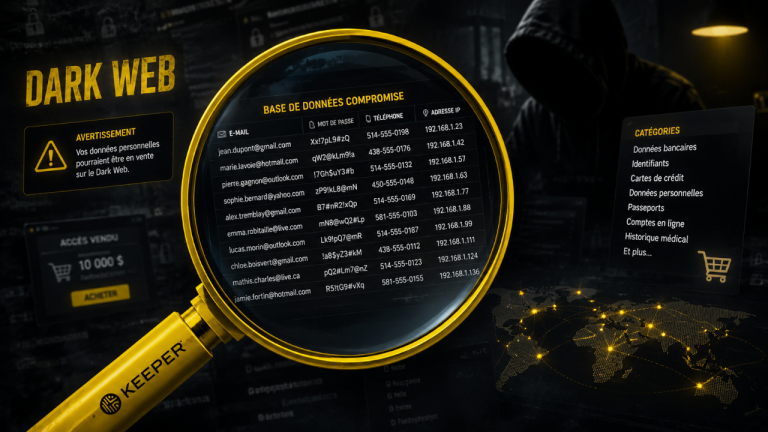BreachWatch de Keeper: une meilleure solution qu'Equifax pour monitorer le dark web