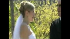 Mariage à l'eau!