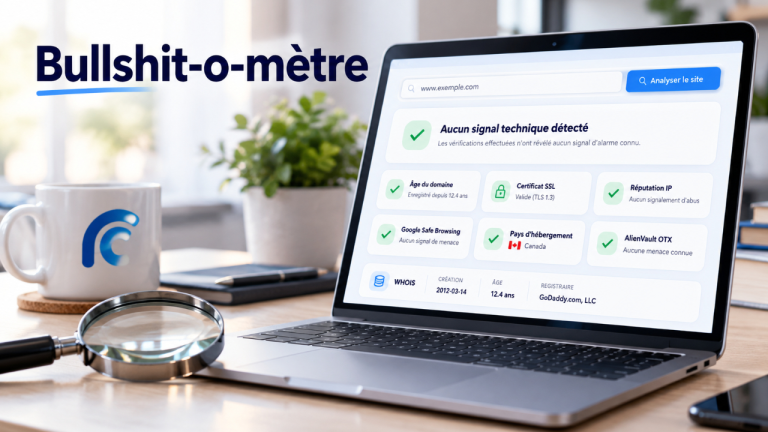 Bullshit-o-mètre: l’outil pour vérifier un site avant de lui faire confiance