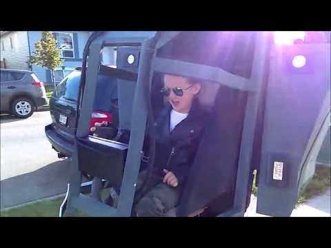 Un super costume d'Halloween pour papa et les enfants