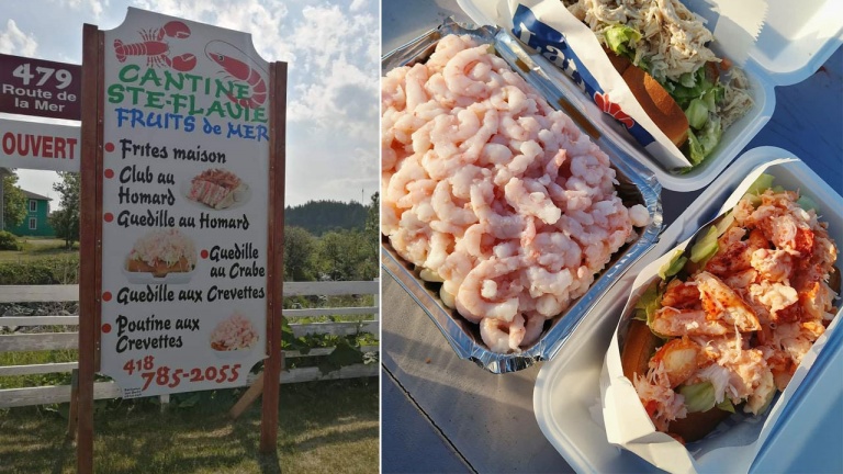 Le meilleur spot pour manger du fast-food au homard et aux crevettes est à Sainte-Flavie! Le meilleur spot pour manger du fast-food au homard et aux crevettes est à Sainte-Flavie!