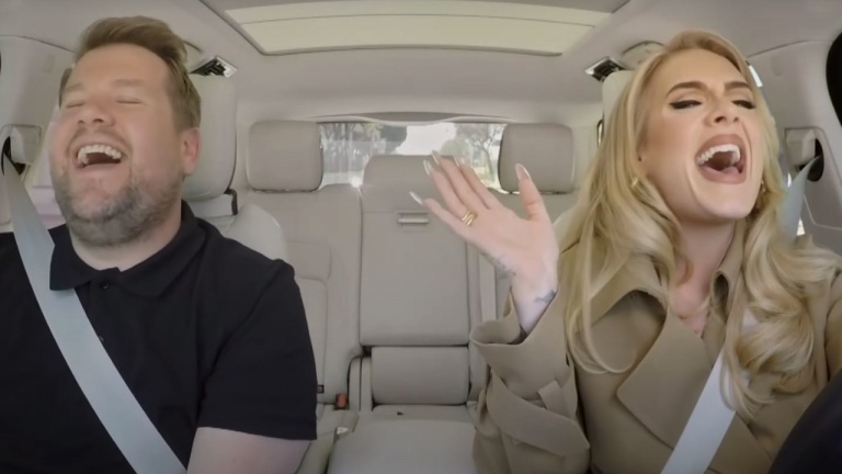 Le dernier Carpool Karaoke à vie de James Corden avec Adele
