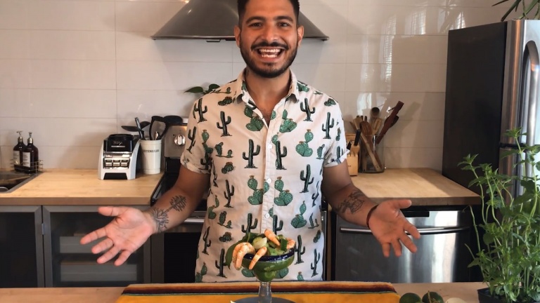 La meilleure recette de ceviche verde aux crevettes et fines herbes