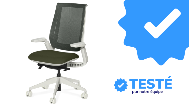 Travaillez sans douleur avec la chaise ergonomique Equation