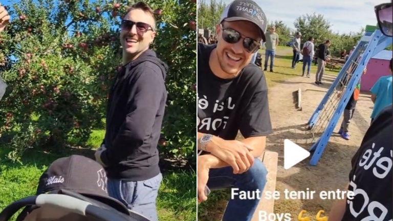 On vous traîne de force aux pommes? Portez fièrement vos couleurs!