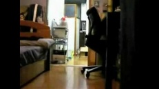 Un chat maître du suspense