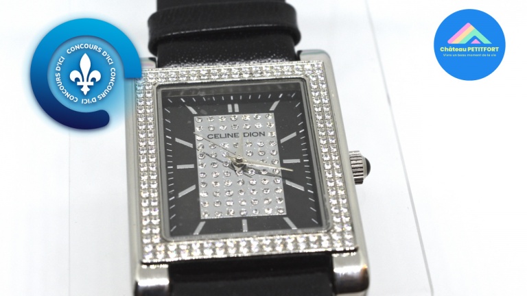 Gagnez une montre de la collection Céline Dion, une exclusivité au Québec!