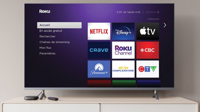Le système de diffusion sans fil pour télé Roku disponible en 5 versions