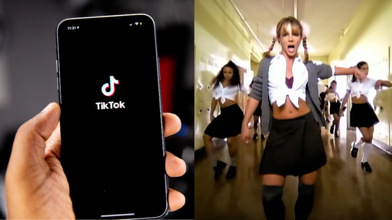 Vidéos Tik Tok: Comment faire la transition Baby One More Time Vidéos Tik Tok: Comment faire la transition Baby One More Time