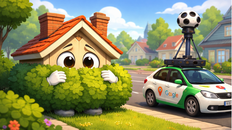 Comment masquer ou flouter sa maison et sa voiture sur Google Maps