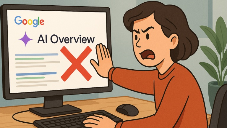 Comment désactiver les aperçus IA des recherches Google