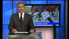 Commentateur de courses hippiques qui perd la voix!