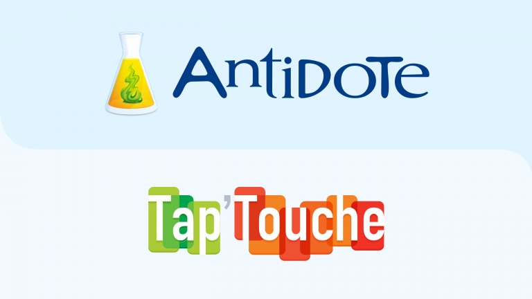 Gagnez les logiciels Antidote+ et Tap’Touche, pour mieux écrire et taper plus vite!
