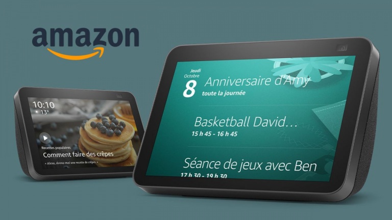 Gagnez l’Echo Show 8, l’assistant vocal avec écran et caméra signé Amazon!