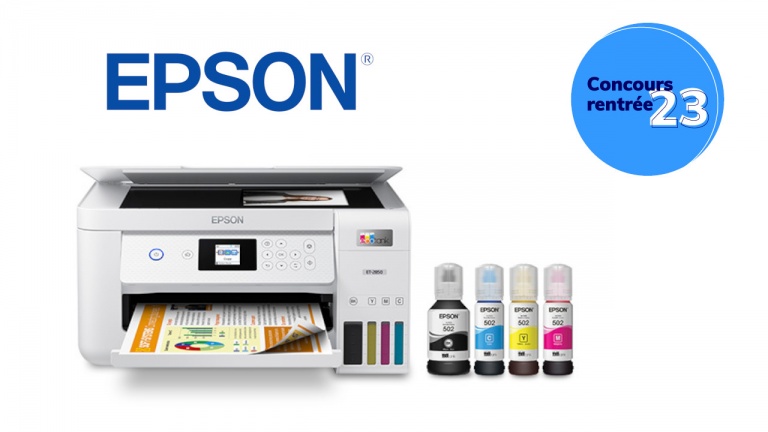 Gagnez cette imprimante multifonction Epson pour être encore plus productif! 
