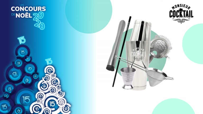 Gagnez un kit d’outils de bar deluxe signé Monsieur Cocktail!