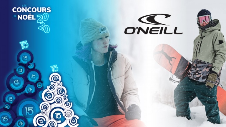 Gagnez l’une des quatre cartes-cadeaux virtuelles de 50$ chez O’Neill!
