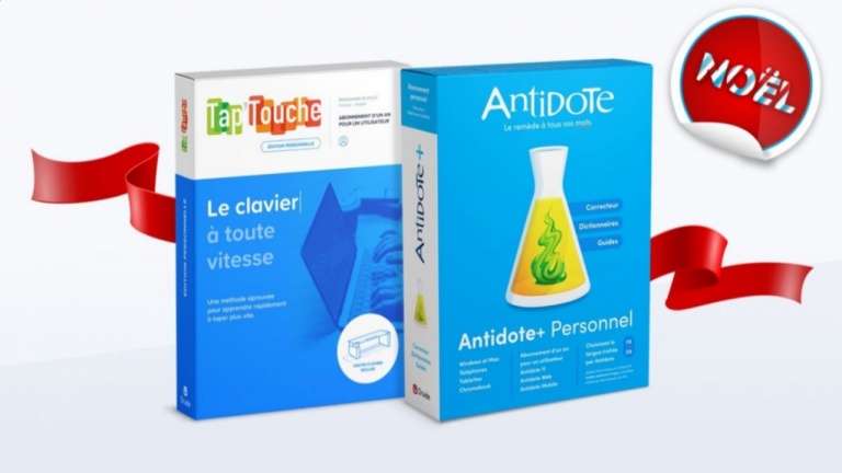Gagnez les logiciels Antidote+ et Tap’Touche, pour mieux écrire et taper plus vite!
