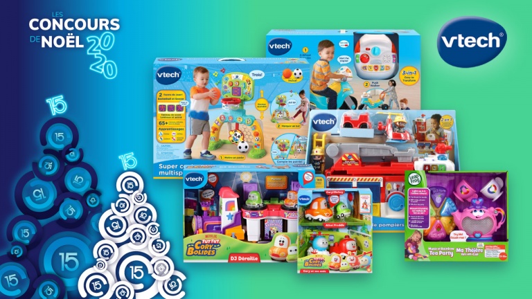 Gagnez une variété de jouets interactifs VTech pour enfants!