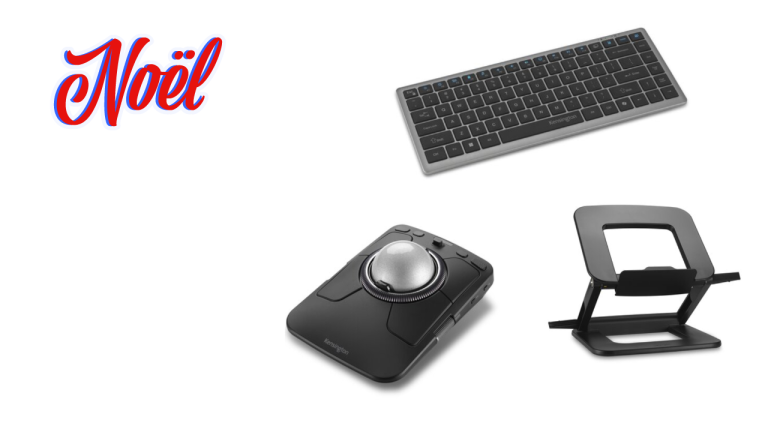 Gagnez le trio d'outils Kensington EQ : L'ensemble productivité pour un confort absolu!