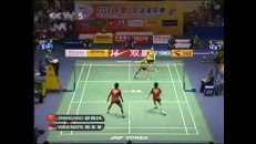 Crazy badminton !