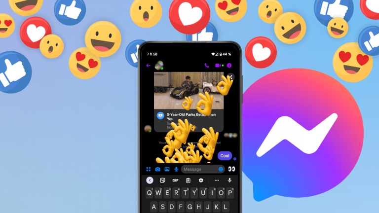 Comment créer des effets sur des mots dans nos conversations Messenger