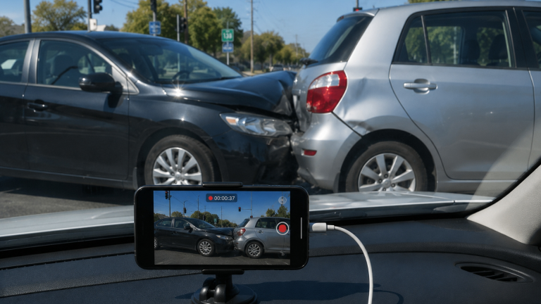 Transformez votre téléphone iPhone ou Android en dashcam