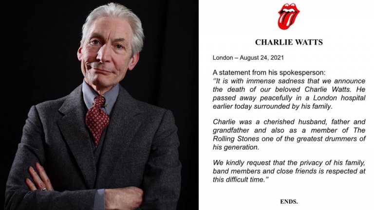 Cette unique vidéo du batteur Charlie Watts nous montre l’étendue de son talent