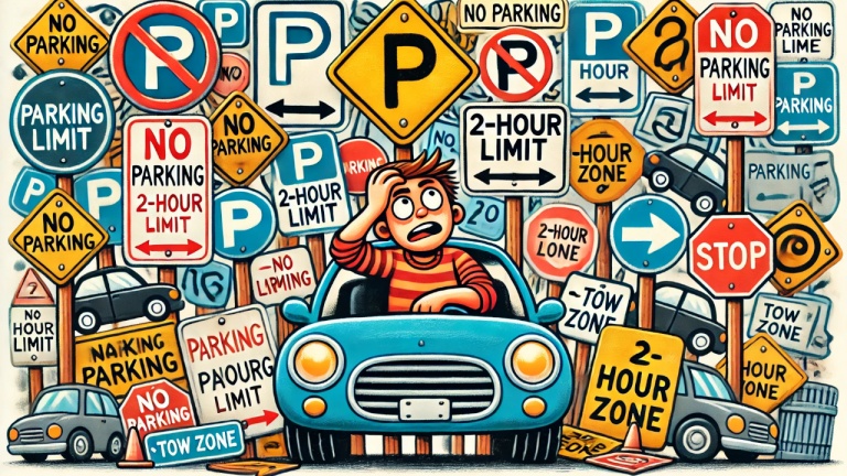 Déchiffrer les panneaux de stationnement grâce à cette application 