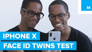 L'iPhone X et les jumeaux