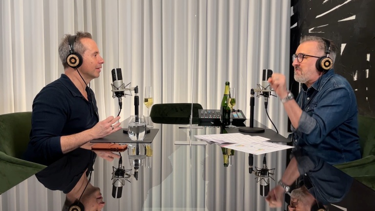 Extrait ep.74- François Charron et José Gaudet discutent de ce qu'ils peuvent dire ou pas en humour.