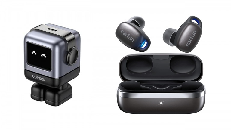 Gagnez cet ensemble comprenant une paire d'écouteurs EarFun Free Pro 2 de EarFun et un chargeur USB-C GaN 30W de UGREEN