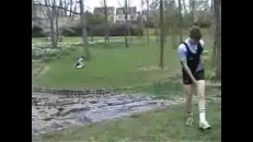 Saut en longueur raté 
