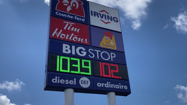Faites le plein d’essence le moins cher sur la 20 entre Saint-Hyacinthe et Drummondville