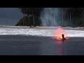 Des surfeurs qui ont le feu sacré!