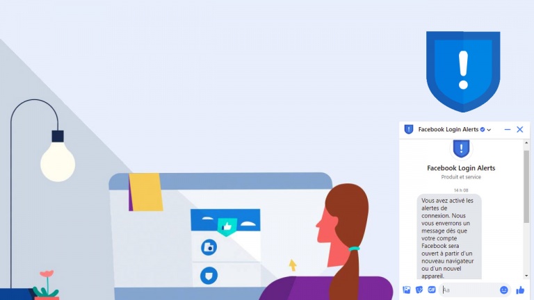 Facebook Login Alerts: des alertes Messenger en cas de connexions non reconnues
