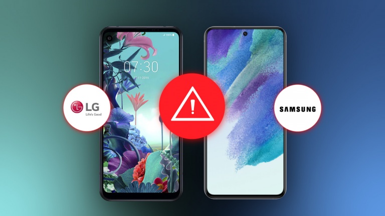 Énorme faille de sécurité sur tous les téléphones et tablettes Samsung et LG