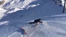 Il ne voulait pas user ses skis