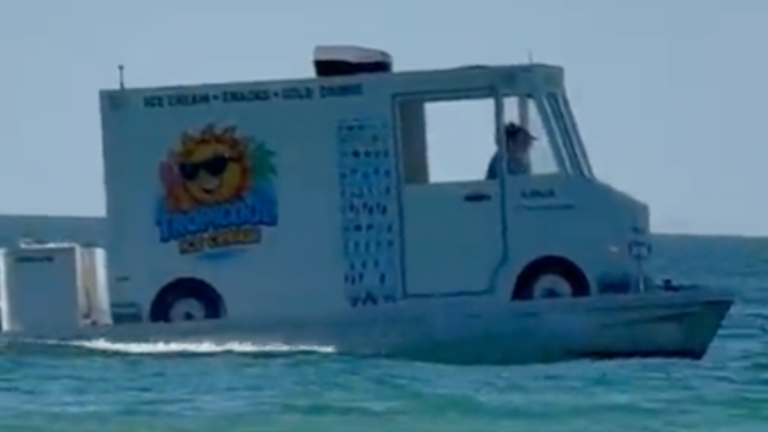 Quand t'as le goût d'une crème glacée à la plage