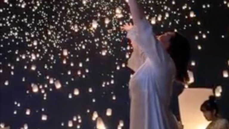 Festival des lanternes en Thaïlande