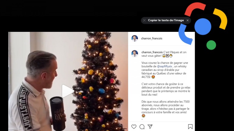 L’option Lens de Google Photos est maintenant disponible sur ordinateur